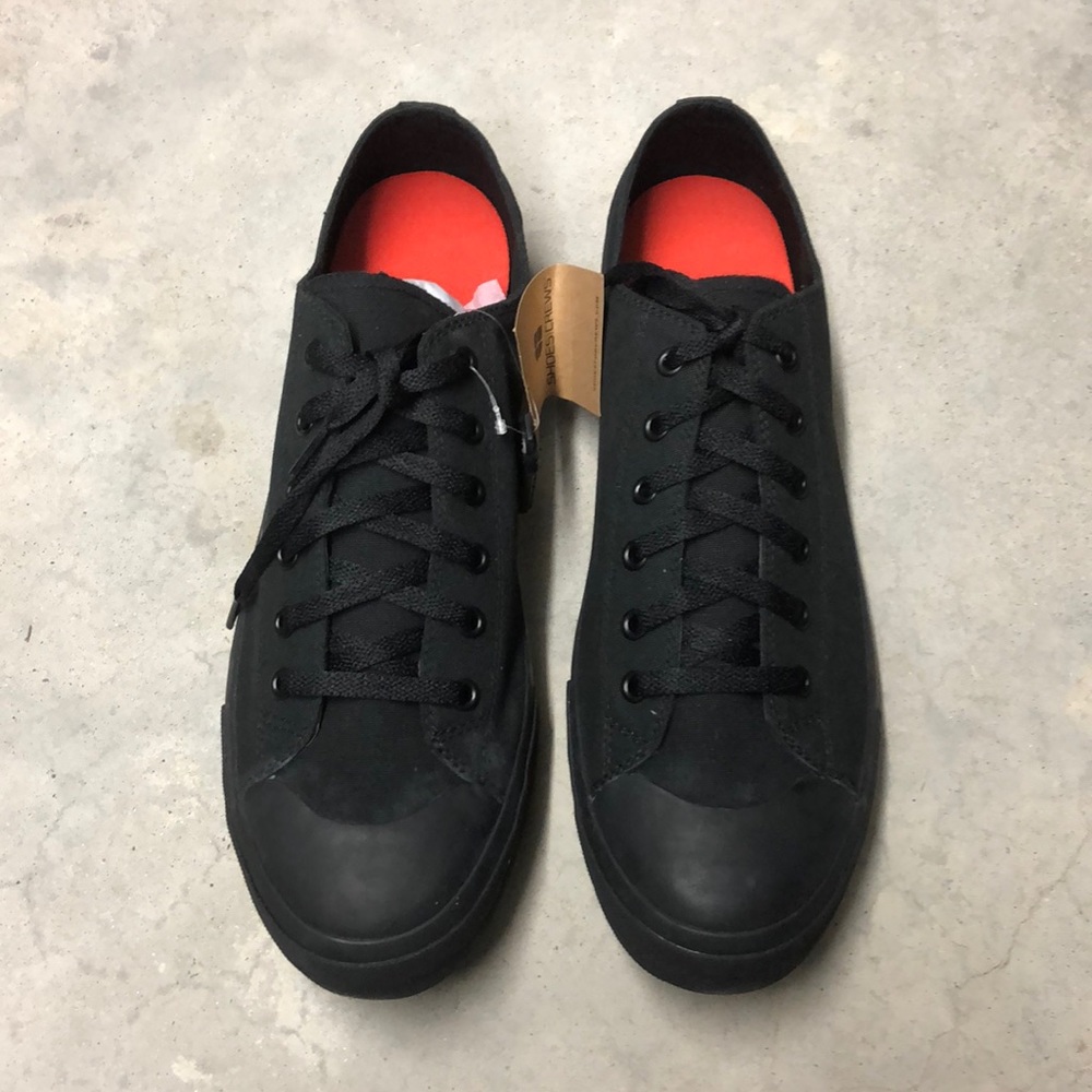 Men’s Delray Black Shoes Size 14